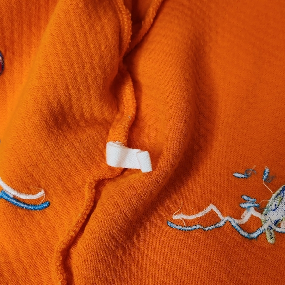 Hanna Andersson Embroidered Quilted Jacket Size 60 (3-6 month) Dolphins Sun - Picture 12 of 15